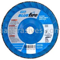 Norton Abrasives 66623341102 7 x 7/8 Norton BlueFire Quick Trim Type 27 Flap Discs