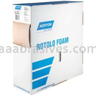 Norton 66623357612 4-1/2 x 82' 600 Grit A275OP No-Fil Rotolo Foam Rolls