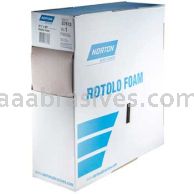 Norton 66623357613 4-1/2 x 82' 800 Grit A275OP No-Fil Rotolo Foam Rolls