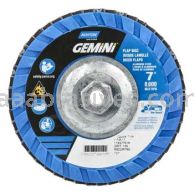 Norton 66623399019 7 x 5/8-11 120 Grit Quick Trim T27 Gemini R822/R766 Flap Discs