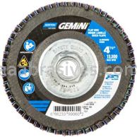 Norton 66623399060 4-1/2 x 5/8-11 60 Grit HD T27 Gemini R766T Flap Discs