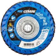 Norton 66623399130 5 x 5/8-11 60 Grit Quick Trim T27 Gemini R766T Flap Discs