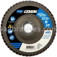 Norton 66623399216 6 x 7/8 40 Grit HD T27 Gemini R766T Flap Discs