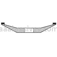 8 X 1 X 1-1/4 SE BZ100-M75BAT-1/8 Type 12A2 Dish Wheel