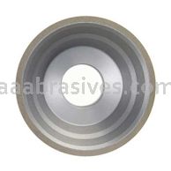 3-3/4 x 1-1/2 x 1-1/4 SD120-R100B99-1/8 ME92192 Type 11V9 Flaring Cup Wheel Diamond Abrasive in Periphery