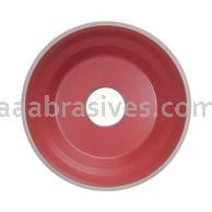 3-3/4 x 1-1/2 x 1-1/4 Type 11V9 Flaring Cup cBN Wheels Abrasive in Periphery AZTEC III 100W-1/16 ME92192