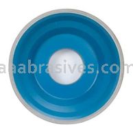 3-3/4 x 1-1/2 x 1-1/4 ASD120-R75B105-1/8 ME92192 Type 11V9 Flaring Cup Wheels Diamond Abrasive in Periphery