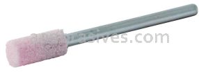 Norton 69078645346 W163 1/4 x 1/2 Pink 86A A/O Vitrified Bond Mounted Point