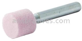 Norton 69078645354 W185 1/2 x 1/2 Pink 86A A/O Vitrified Bond Mounted Point
