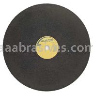 Norton 20 x 3/16 x 1/90A204-YB97B/R Sides  Reinforced/Type 01 Straight Wheels