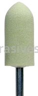 Norton A11 7/8 x 2 Quantum 3NQ80-OVS/N4 1/4 x 1-1/2 Vitrified Bond Mounted Points - A Shapes