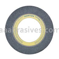 Norton 24 x 3 x 12 Gemini All Purpose 57A-16 Steel Rings With Fine Centers S Webs Type 01 Straight Wheels