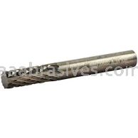 Norton 69957308002 SA1 Cylindrical 1/4 x 3/4 x 2 Double Cut Burrs