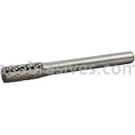 Norton 69957308003 SA2 Cylindrical 5/16 x 3/4 x 2-1/2 Double Cut Burrs