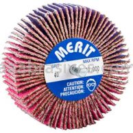 Norton 69957339737 3 x 1 x 1/4-20 Threaded 40 Grit Ceramic Alumina Pink R928 Flap Wheels
