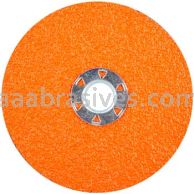 Norton 69957370209  5" x 5/8"-11 BlazeX F970 36 Grit Fiber Discs Speed Change