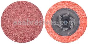 Merit Abrasives 69957399749 1" 24 Merit Alo   QC-T1 Quick Change Discs