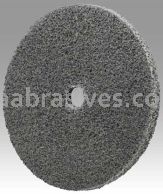3M&trade; Scotch-Brite&trade; 7000028453 3 x 1/4 x 3/8 4A Fine EXL Unitized Wheel