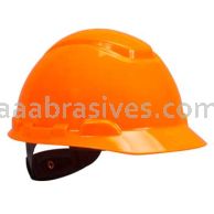 3M&trade; 7000030064 H-707R Hard Hat Hi-Vis Orange 4-Point Ratchet Suspension
