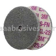3M&trade; Scotch-Brite&trade; 7000046139 3 x 1/2 x 1/4 3S Fine EXL Unitized Wheel