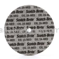 3M&trade; Scotch-Brite&trade; 7000046153 8 x 1 x 2 2A MED SPR EXL Unitized Wheel