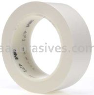 3M&trade; 7000047475 Vinyl Tape 471 White 1 1/2" x 36 yards