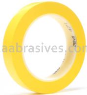 3M&trade; 7000048437 Vinyl Tape 471 Yellow 1/4" x 36 yards