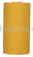 3M&trade; 7000118171 6” P220 Grit Stikit&trade; Gold Film Disc Roll Dust Free