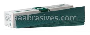 3M&trade; 7000118216 2-3/4 x 16-1/2 Green Corps&trade; Hookit&trade; Sheet