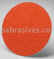 3M&trade; 7000118300 2” 80 Grit YF-wt 777F Ceramic TSM Roloc&trade; Sanding Disc