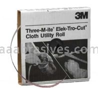 3M™ 7000118332 2 x 50 yds 80 Grit J-weight 211K Utility Cloth Roll
