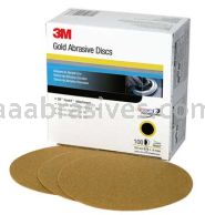 3M&trade; 7000118754 6" P180 Grit 236U Hookit&trade; Gold Sanding Disc 00979