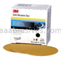 3M&trade; 7000118762 3" P100 Grit 216U Hookit&trade; Gold Sanding Disc 00920
