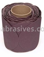 3M&trade; 7000118779 6" 80 Grit X-wt 341D A/O Stikit&trade; Cloth Sanding Disc Roll 