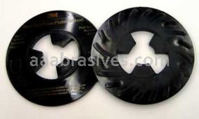3M™ 7000120518 5” Hard Black Disc Pad Ribbed 81733