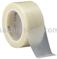 3M&trade; 7000122473 Vinyl Tape 471 Transparent 3" x 36 yards