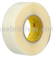3M&trade; 7000123607 Polyurethane Protective Tape 8681HS Transparent Non-Skip Slit 1 in X 36 yds
