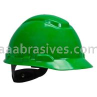 3M&trade; 7000128175 H-704R-UV Hard Hat with Uvicator Green 4-Point Ratchet Suspension