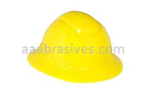 3M&trade; 7000144958 H-802R Full Brim Hard Hat Yellow 4-Point Ratchet Suspension