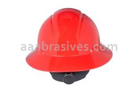 3M&trade; 7000144979 H-805R-UV Full Brim Hard Hat Red 4-Point Ratchet Suspension withUvicator