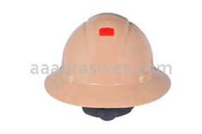 3M&trade; 7000144985 H-811R-UV Full Brim Hard Hat Tan 4-Point Ratchet Suspension withUvicator