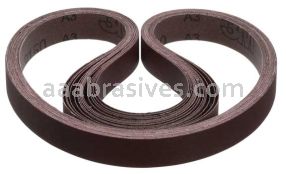 3M&trade; 7010307955 1-1/2 x 18-15/16 P180 Grit X-wt 341D Cloth Belt