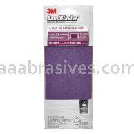 3M&trade; 7010313593 120 grit 3.66 in x 9 in 9653 SandBlaster&trade; Power Sanding Sheet