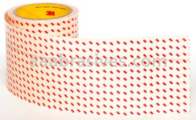 3M&trade; 7010316363 Polyurethane Protective Tape 8657 Flame Retardant Translucent White 24 in x 36 yd