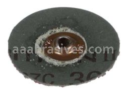 3M&trade; 7010325841 3" 36+ Grit TSM 987C Cubitron&trade; II Roloc&trade; Fibre Disc