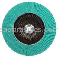 3M&trade; 7010326755 4 x 3/8-24 80 Grit 577F T29 Flap Disc
