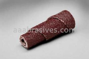 3M&trade; 7010327575 3/8 x 1 x 1/8 60 Grit X-wt 341D Full Tapered Cartridge Roll