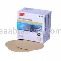 3M&trade; 7010327883 3" P800 Grit 216U Hookit&trade; Gold Sanding Disc 01010