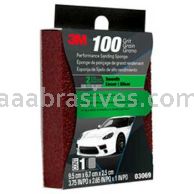 3M&trade; 7010328055 Performance Sanding Sponge 1x2-5/8 100 Grit