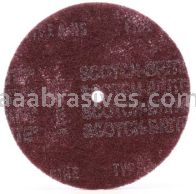 3M&trade; 7010329035 16 x 1-1/4 A-MED Scotch-Brite&trade; HS-DC High Strength Disc